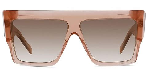 celine pink square sunglasses